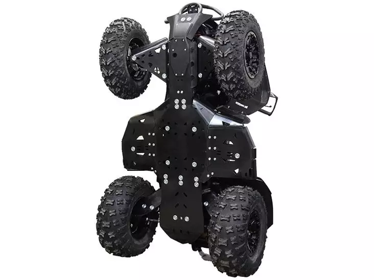 Iron Baltic hasplåt komplett sats Can Am G2 Renegade 2019+ - ATV plast hasplåtar - 0223900 - 1