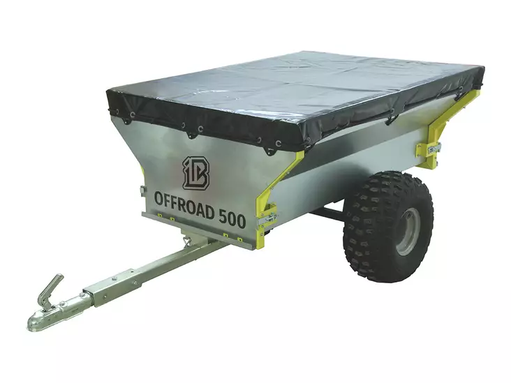 PVC-skyddsöverdrag för Iron Baltic Offroad 500-trailer - ATV vagnar och pulkor tillbehör - 896000 - 1