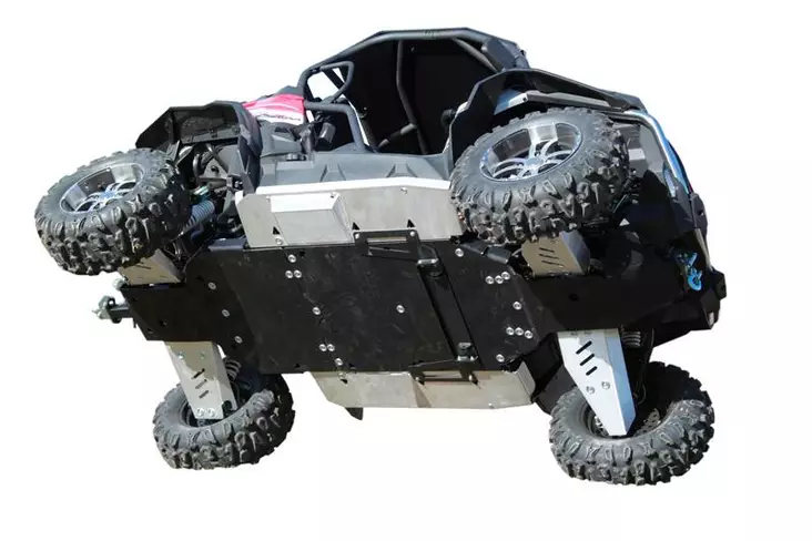 Iron Baltic pohjapanssarisarja CFMoto ZForce EX - ATV aluminium hasplåtar - 02-13600 - 1