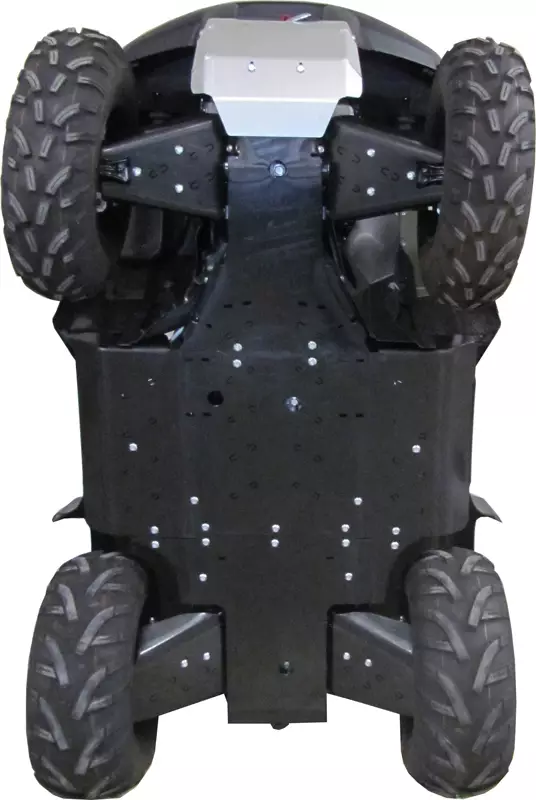 Iron Baltic hasplåt komplett sats Suzuki KingQuad 500/750 Axi EPS - ATV plast hasplåtar - 024900 - 1