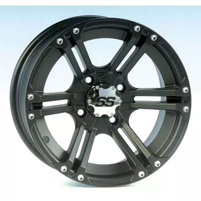 ITP Fälg SS212 12x7 4/110 5+2 Mattsvart - ATV fälgar - 74-0990 - 1