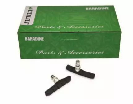 Bromskloss CAVO V-broms, verkstadsförp 50st, 72mm - Bromsklossar - 43-040 - 1