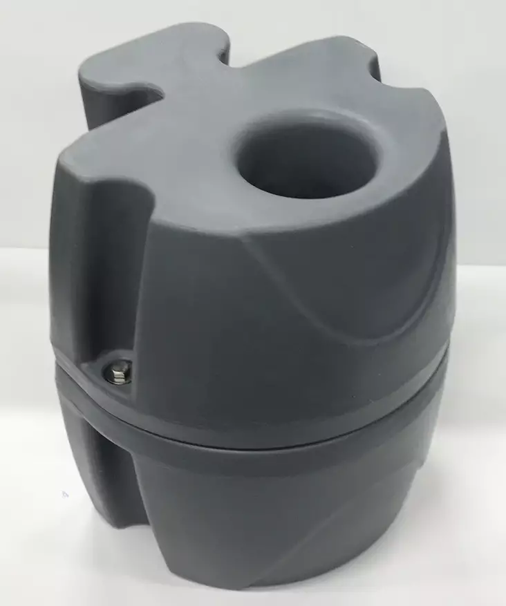 JetPort Post extension attachment kit 3" grey - Vattenskoterbryggor - 116-03-07110 - 1