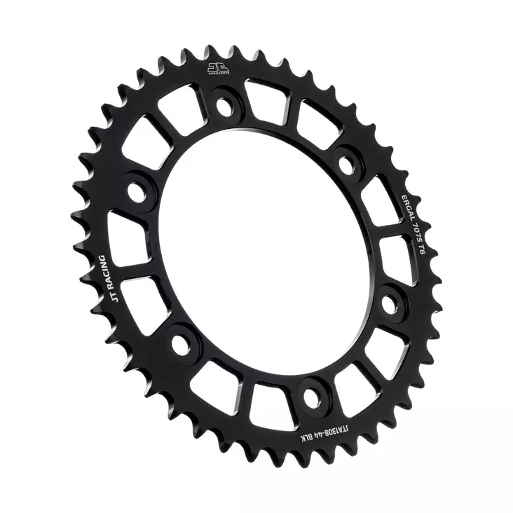 JT Bakdrev Aluminium 7075 T6 Svart JTA1308.44BLK - MC Bakdrev - 274-A1308-44-0 - 1