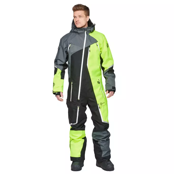 Skoteroverall Sweep Amur, svart/grå/gul - Skoteroveraller - 537-2000-0 - 1