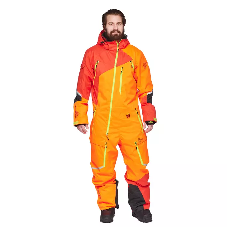 Skoteroverall Sweep Amur, orange/röd - Skoteroveraller - 537-2002-0 - 1