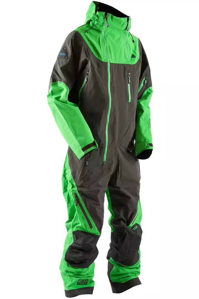 Skoteroverall Tobe Novo, grön/grå - Skoteroveraller - 632-9118-005-0 - 1