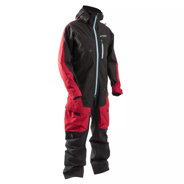 Skoteroverall Tobe Tiro V2, svart/röd - Skoteroveraller - 632-9121-003-0 - 1
