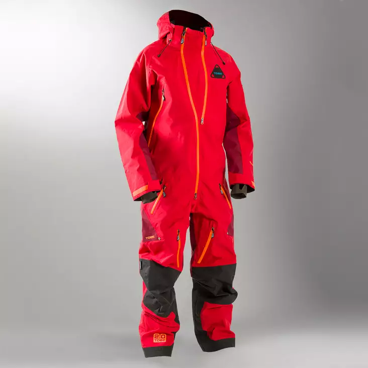 Skoteroverall Tobe Vivid, röd - Skoteroveraller - 632-9117-203-0 - 1