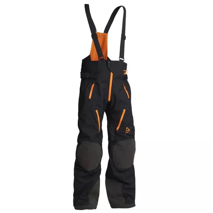 AMOQ Orbit skoterbyxor, svart/orange - Skoterbyxor - 645-22082508-0 - 1