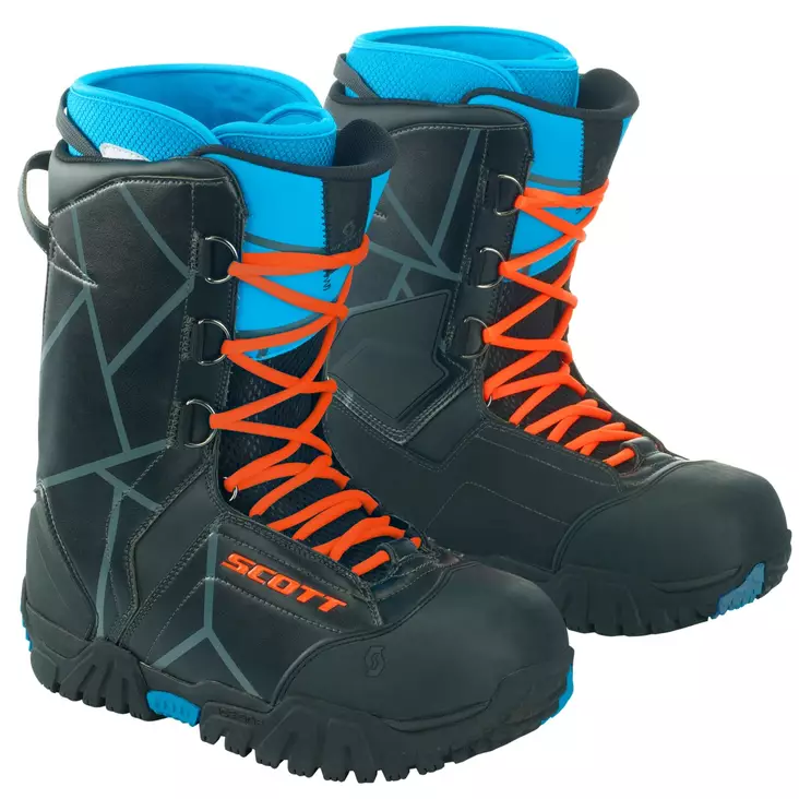 Skoterstövlar Scott X-Trax SMB, svart/blå/orange - Skoterstövlar - 621-5908-40 - 1