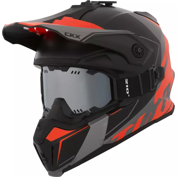 CKX Hjälm + goggle Titan Cliff orange - Snöskoterhjälmar - 58-8007-0 - 1