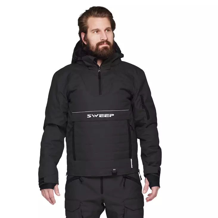 Skoterjacka Sweep Yeti, svart - Skoterjackor - 537-2034-0 - 1