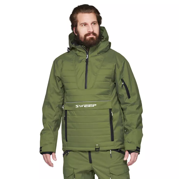 Skoterjacka Sweep Yeti, grön - Skoterjackor - 537-2032-0 - 1
