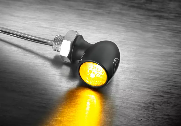 Kellermann Atto® black with clear glass - MC Blinkers - 152-152200 - 1