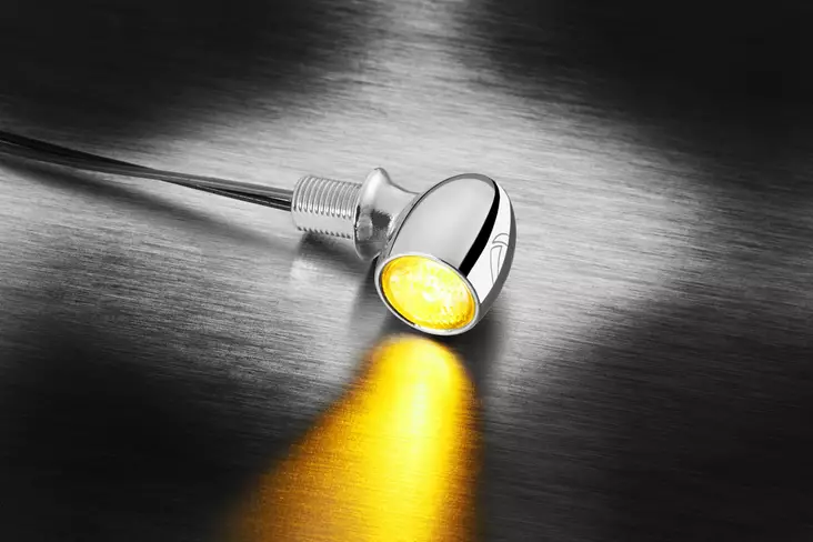 Kellermann Atto® chrome with clear glass - MC Blinkers - 152-152100 - 1
