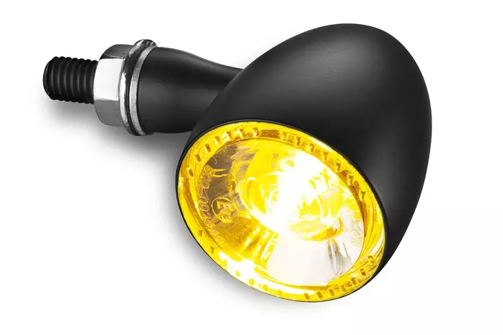 Kellermann Bullet 1000® Extreme black with clear glass - MC Blinkers - 152-182200 - 1