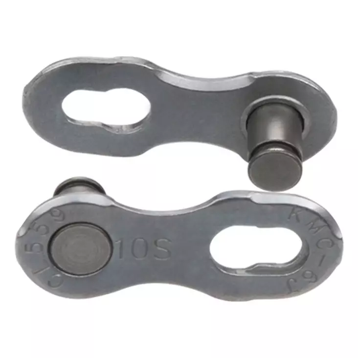 Kedjelås KMC 10R, EPT silver, 2st/förp - Kedjor med 10 växlar - C10EPTR00 - 2