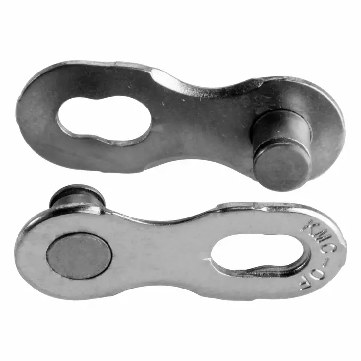 Kedjelås KMC 12NR, EPT, silver, 2st/förp - Elcykelkedjor - C12EPTNR0 - 1