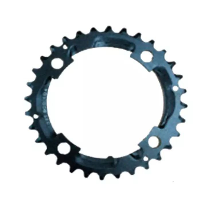 Ketjuratas, MTB 32h, BCD104, alu, musta - Gängade kedjehjul - 51450 - 2