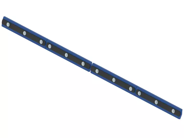 Gummiskär (V-plog 1500 G2) - Plog reservdelar - 343700 - 1