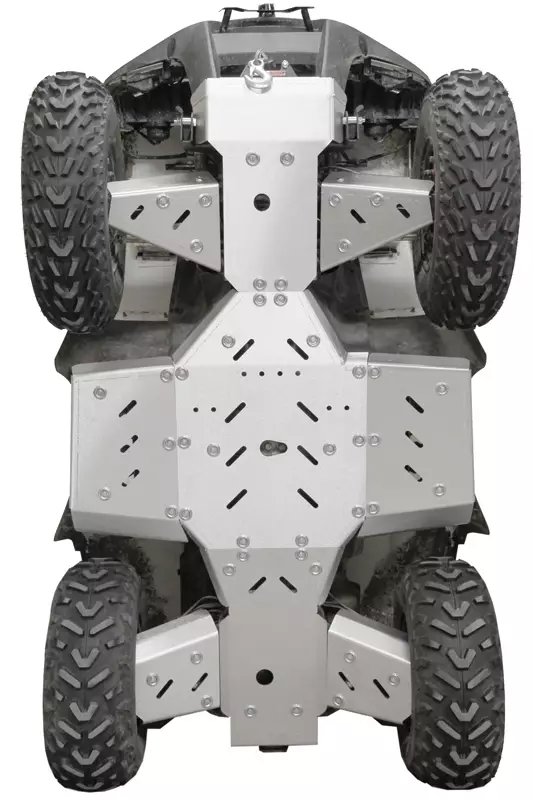 Skid plate full set (aluminium): Kymco MXU 700 (-2019) - ATV aluminium hasplåtar - 0222000 - 1