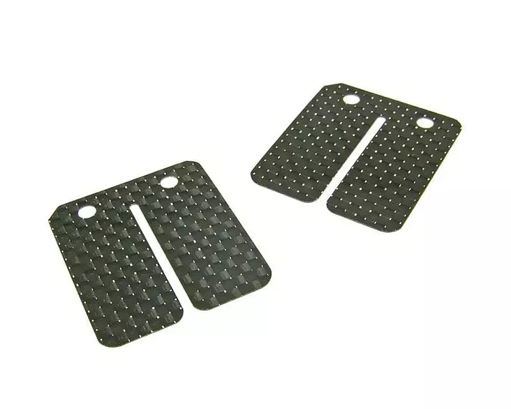 Membran, Racing Carbon, (0,38mm), Minarelli Liggande-, Stående-sylinder - Reedventiler - 302-0380 - 1