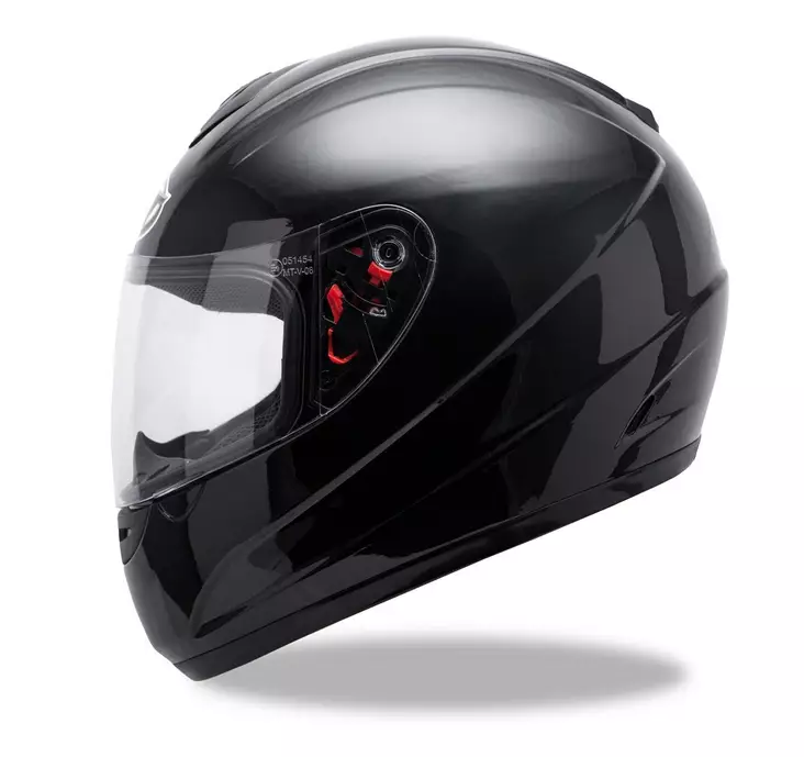 MT Thunder barn mc- hjälm, svart - Barns MC hjälmar - 100600020 - 1