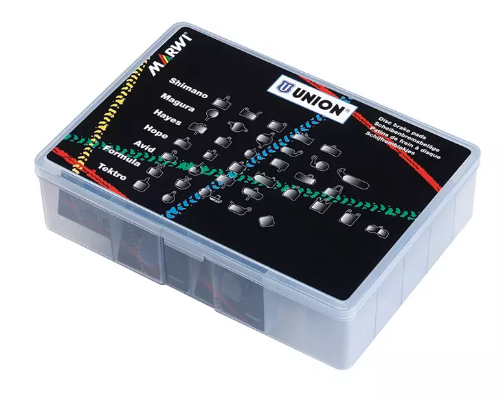 Bromsbelägg MARWI topp 20 sortiment (20 par.) - Skivbromsklossar - DBP-BOX-TOP20 - 1