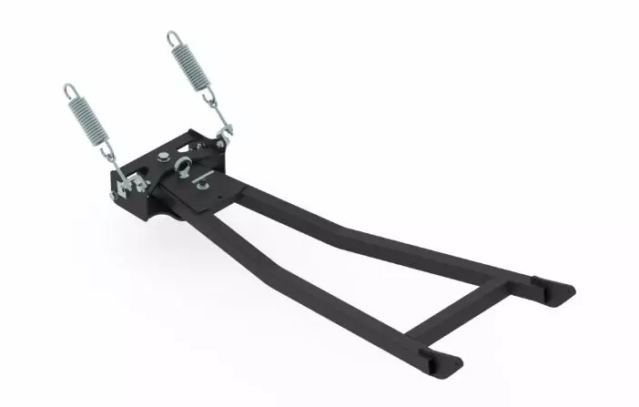 Snöbladets verktygsram - centrerad montering - Plog arbetsredskapsramar - 04-200 - 1