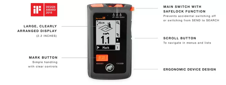 Mammut Barryvox S - MC Camping produkter - 701-2620-00290 - 1