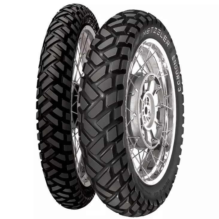Metzeler Enduro 3 Sahara 120/80-18 M/C 62S DP TT Re - Metzeler däcken - 34-4148700 - 1