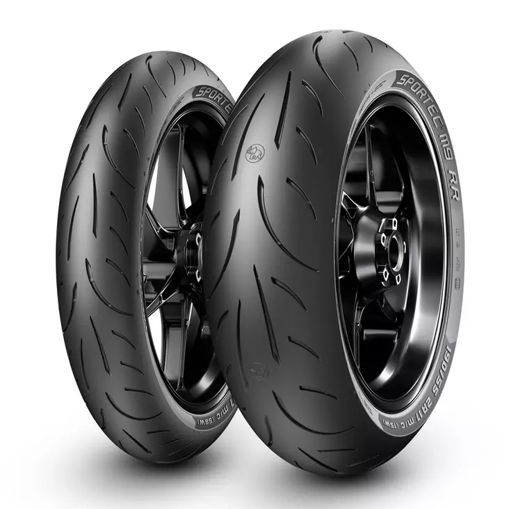 Metzeler Sportec M9 RR 180/60 ZR 17 M/C (75W) TL Re. - Metzeler däcken - 34-3626800 - 1
