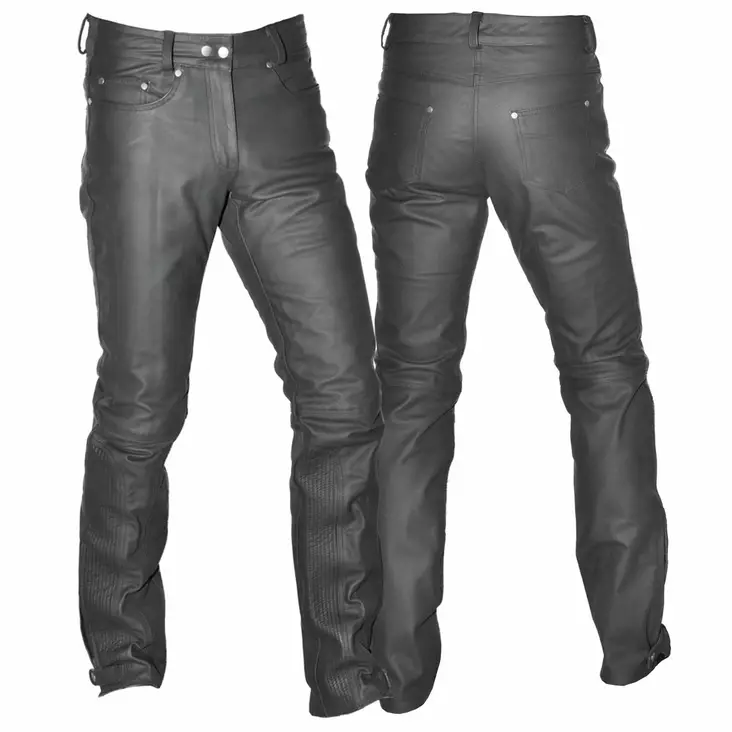 Skinnbyxa Timeless Emerald, svart - MC skinnbyxor - 83610-001-30 - 1
