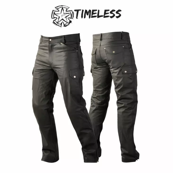 Skinnbyxa Timeless Legend, svart - MC skinnbyxor - 83600-001-30 - 1
