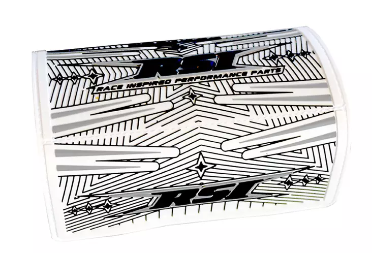 RSI BAR PAD Liten, Vit - Snöskoter styren - 824-1043-10 - 1