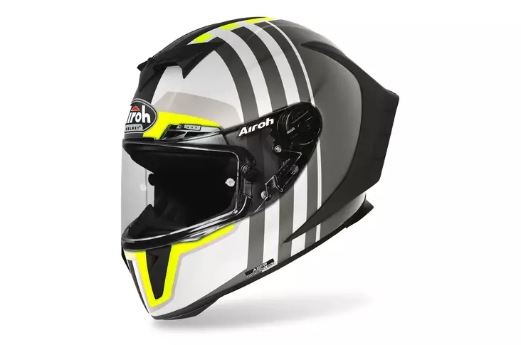 Motorcykelhjälm Airoh GP 550 S Skyline, mattsvart - MC integralhjälmar - 57-20903-0 - 1