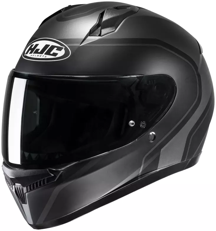 Motorcykelhjälm HJC C10 Elie, svart/grå MC5SF - MC integralhjälmar - 630-23120 - 1