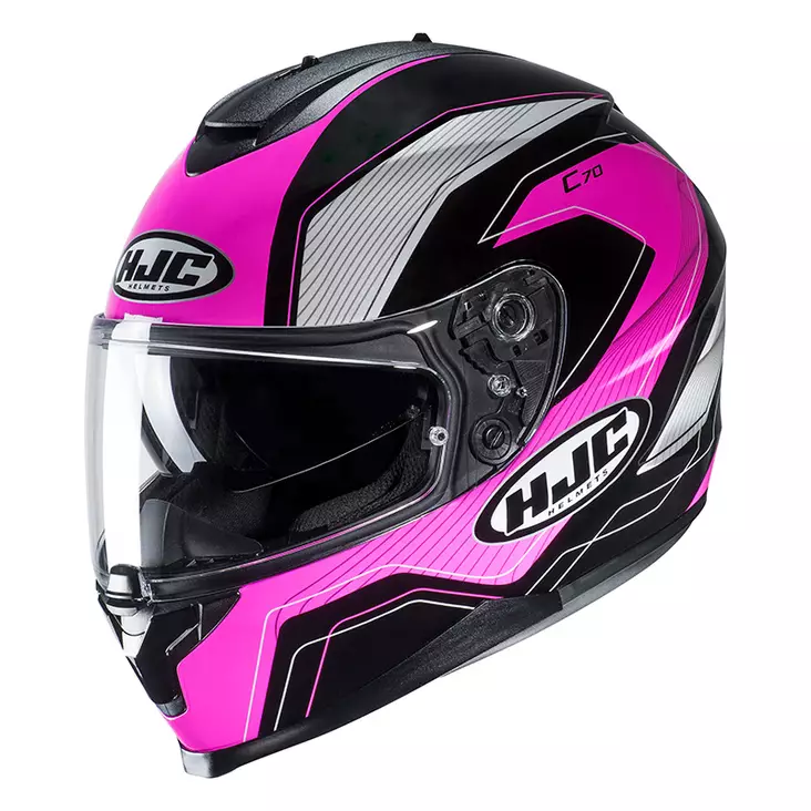 HJC Hjälm C 70 Lianto Rosa/Vit/Svart MC8 - MC integralhjälmar - 630-1981-0 - 1