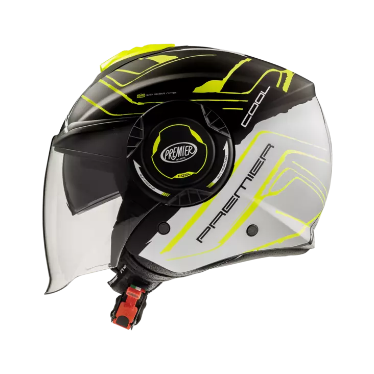 Motorcykelhjälm Premier Cool EVO NT Y8 BM - MC öppningsbara och öppna hjälmar - 647-23071-0 - 1
