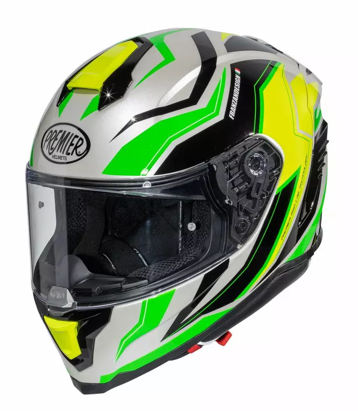 Motorcykelhjälm Premier Hyper RW 6 - MC integralhjälmar - 647-21009-0 - 1
