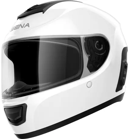 Motorcykelhjälm Sena Momentum Dual, vit - MC integralhjälmar - 298-3-23015-0 - 1