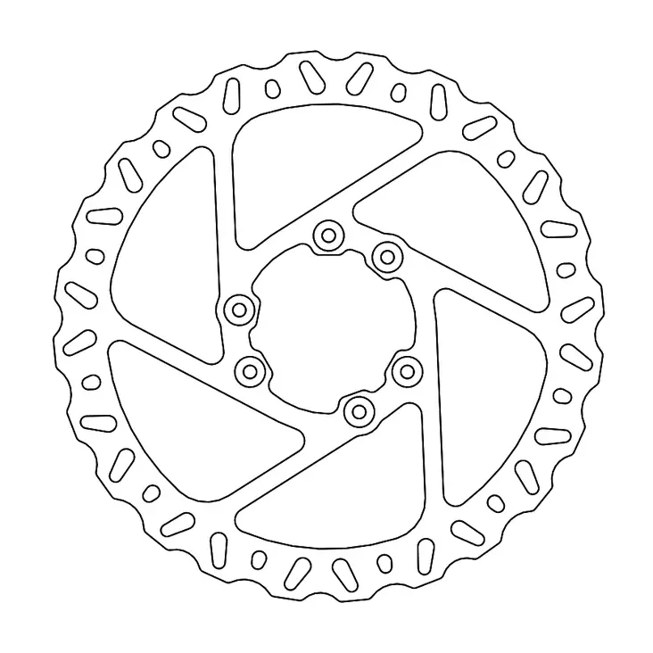 Moto-Master Nitro Bromsskiva fram TM - Motocross bromsskivor - 235-110720 - 1