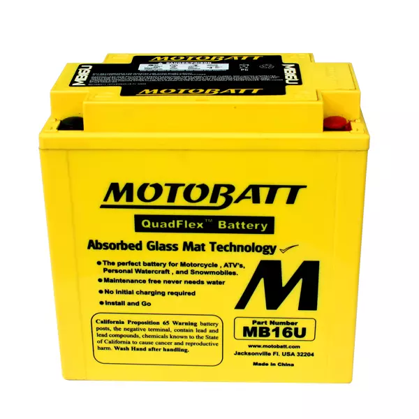 MOTOBATT batteri MB16U Factory sealed - Motorbatt batteri - 14-520 - 1
