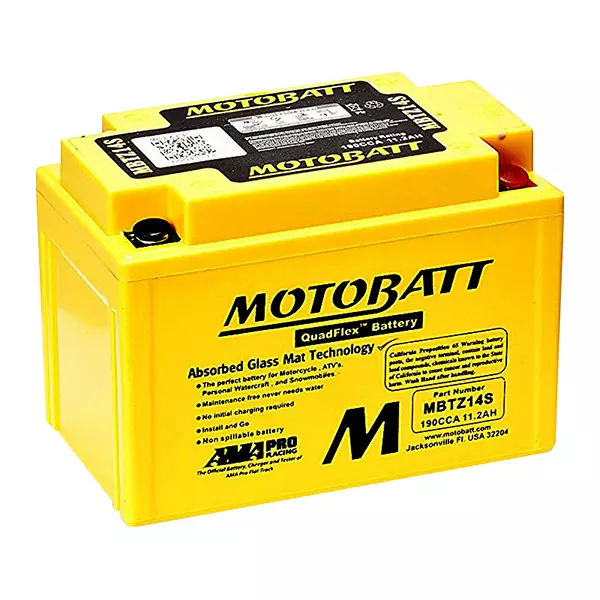 Motobatt batteri, MBTZ14S - Motorbatt batteri - 14-530 - 1
