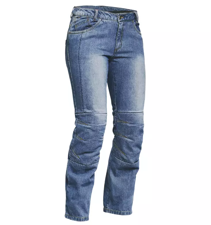 MC jeans Lindstrands Wrap för damer, blå - MC byxor - 720-53870351-0 - 1