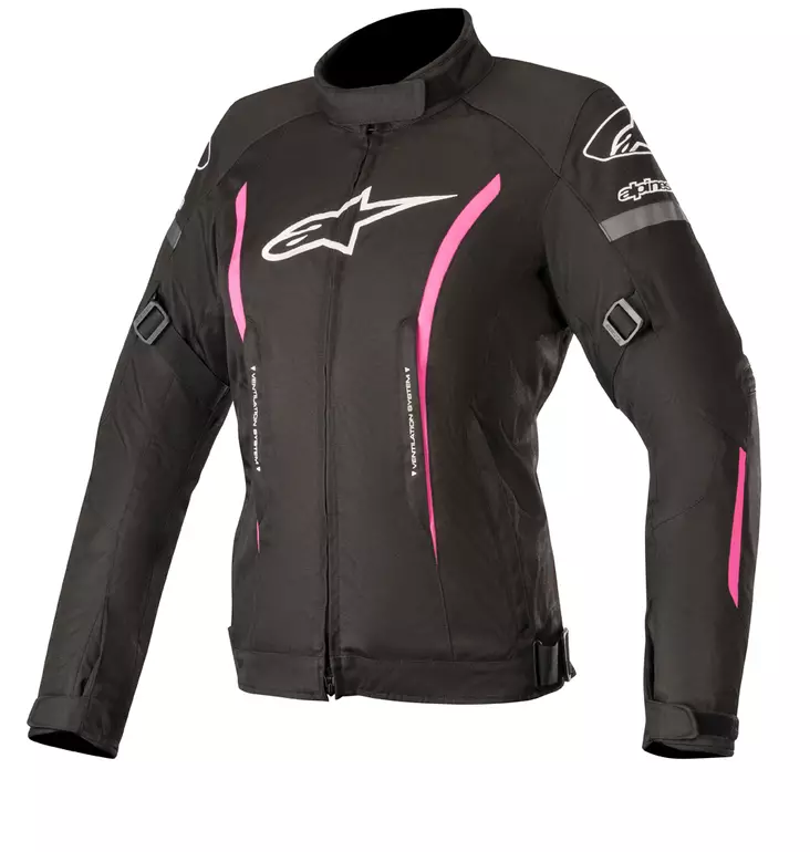 Jacka Alpinestars Gunner v2, svart/rosa, vattentät - MC jackor - D251730 - 1