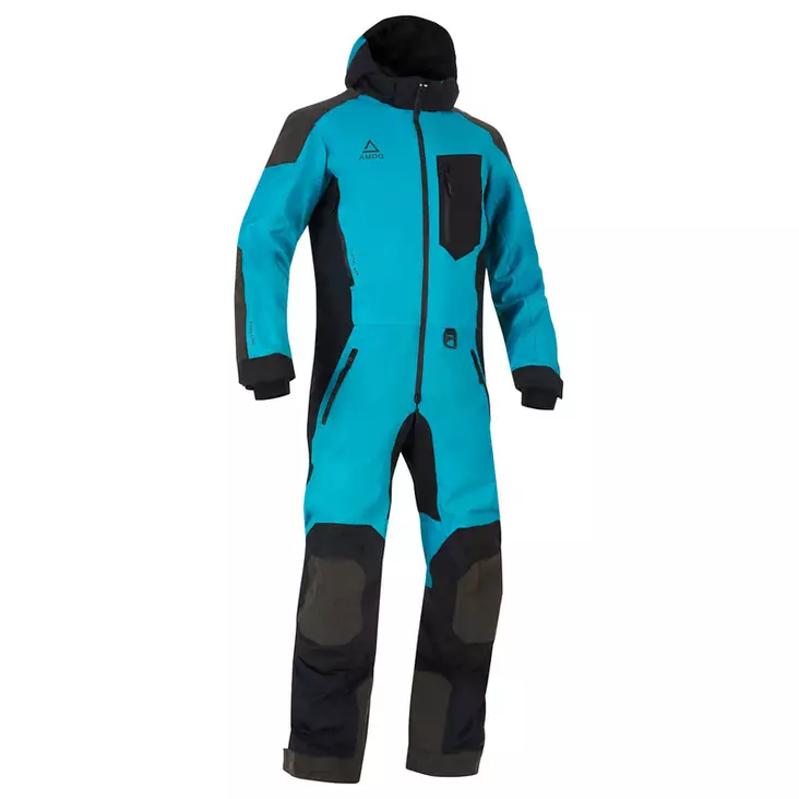Damer skoteroverall AMOQ Eclipse, turkos/svart - Skoteroveraller - 645-23152205-0 - 2
