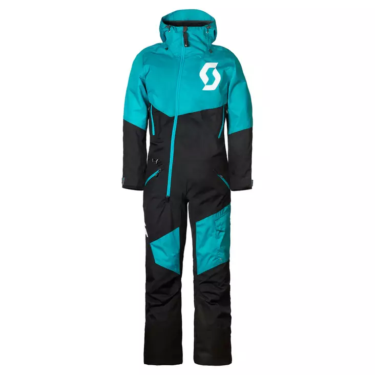 Skoteroverall Scott Back-X Dryo dam, svart/blå - Skoteroveraller - 623-2320 - 2