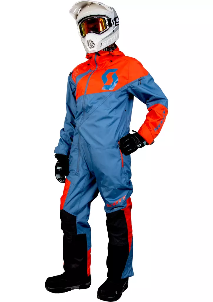 Skoteroverall Scott DS Dam, blå/orange - Skoteroveraller - 623-2037-0 - 1